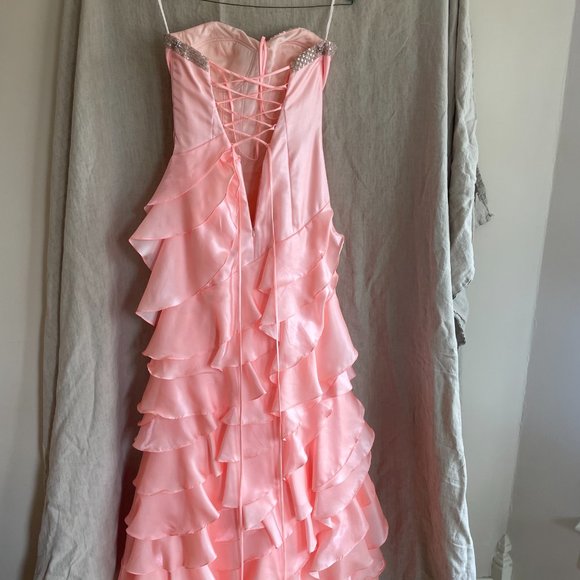 PROM DRESS vintage barbie pink size 2/4 - Picture 4 of 10